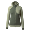 Martini Sportswear - HIGHVENTURE Midlayer Jacket W - Pile in mosstone-tendril - vista frontale - Donna