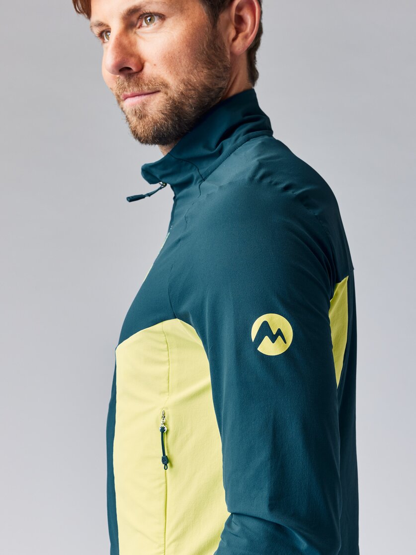 Martini Sportswear - HILLCLIMB Midlayer Jacket M - Midlayers in mosstone-greenery - Detail 3 - Herren