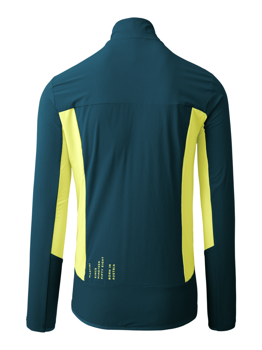 Martini Sportswear - HILLCLIMB Midlayer Jacket M - Midlayers in poseidon-greenery - Rückansicht - Herren