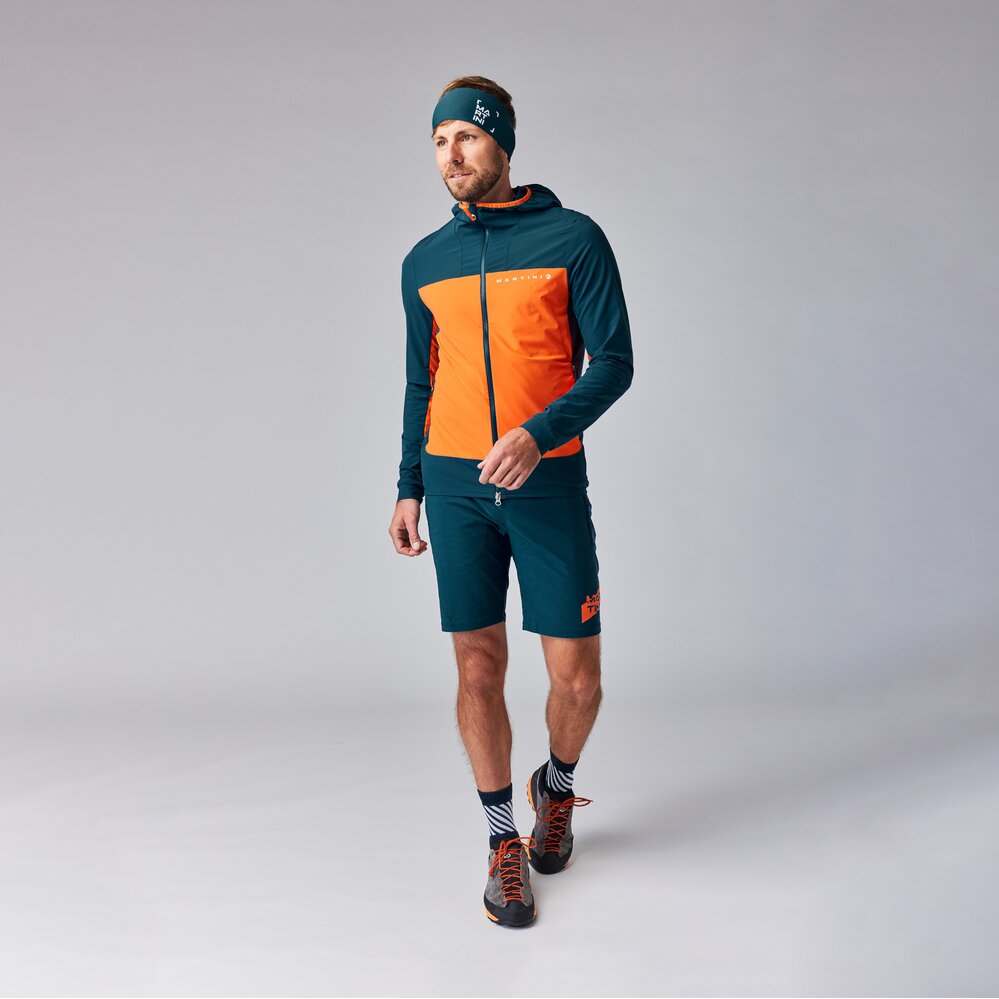 Martini Sportswear - ALPMATE Midlayer Jacket M - Strati intermedi in mosstone-black - outfit completo - Uomo