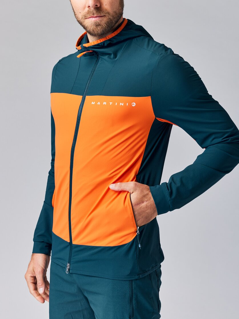 Martini Sportswear - ALPMATE Midlayer Jacket M - Midlayers in mosstone-black - Detail 3 - Herren
