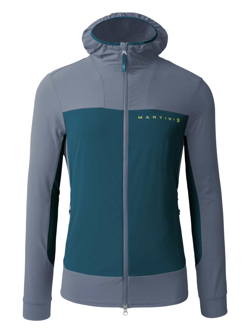 Martini Sportswear - ALPMATE Midlayer Jacket M - Midlayers in poseidon-moon - Vorderansicht - Herren