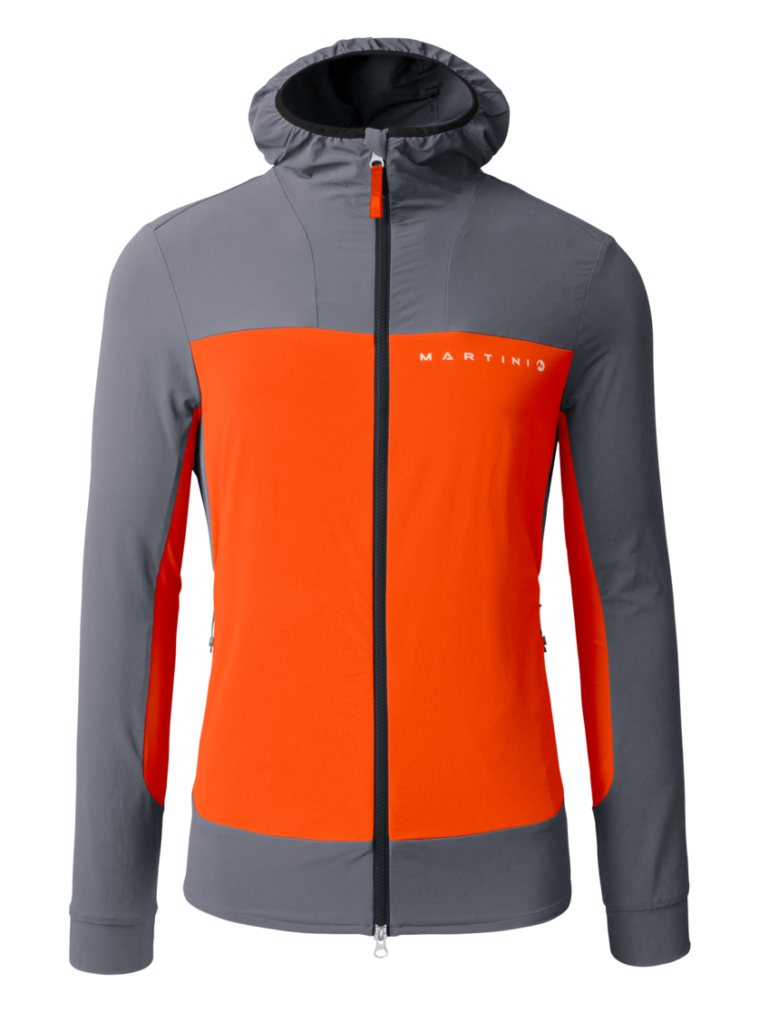 Martini Sportswear - ALPMATE Midlayer Jacket M - Midlayers in shadow-saffron - Vorderansicht - Herren