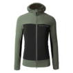 Martini Sportswear - ALPMATE Midlayer Jacket M - Strati intermedi in mosstone-black - vista frontale - Uomo