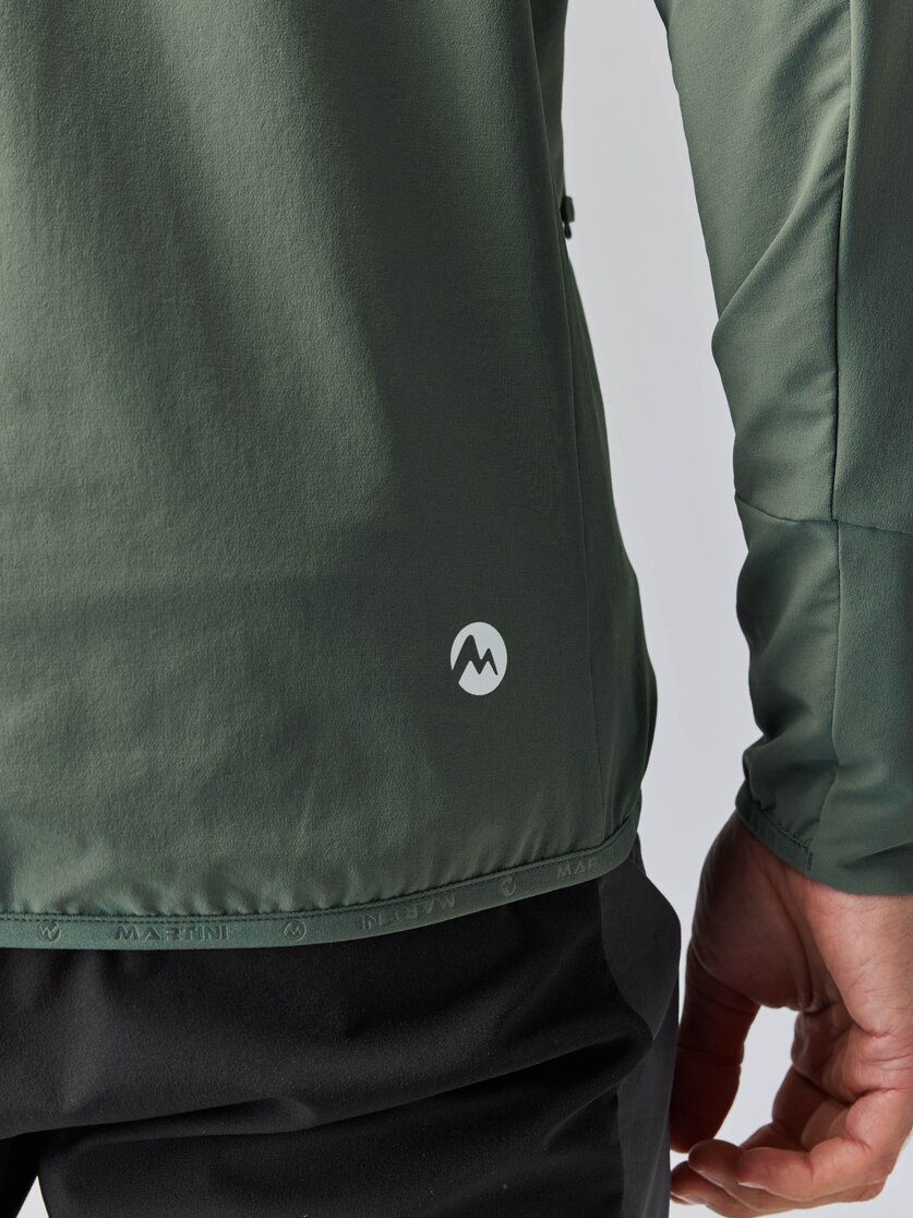 Martini Sportswear - ALPMATE Hybrid Jacket G-Loft® M - Hybridjacken in mosstone - Detail 1 - Herren