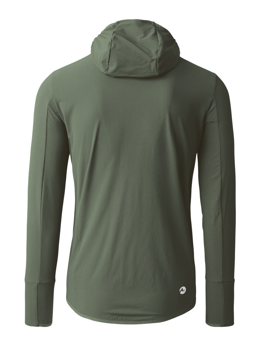 Martini Sportswear - ALPMATE Hybrid Jacket G-Loft® M - Hybridjacken in mosstone - Rückansicht - Herren