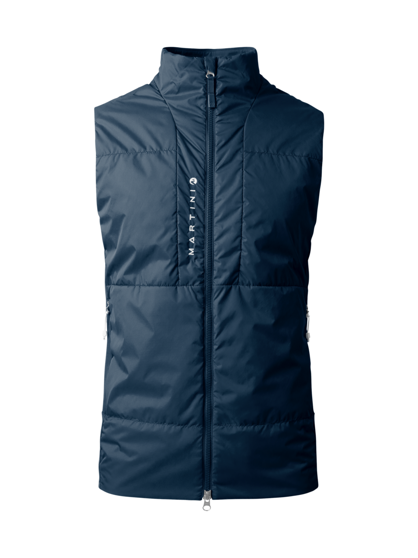 Martini Sportswear - ALPMATE Hybrid Vest G-Loft® M - Westen in true navy - Vorderansicht - Herren