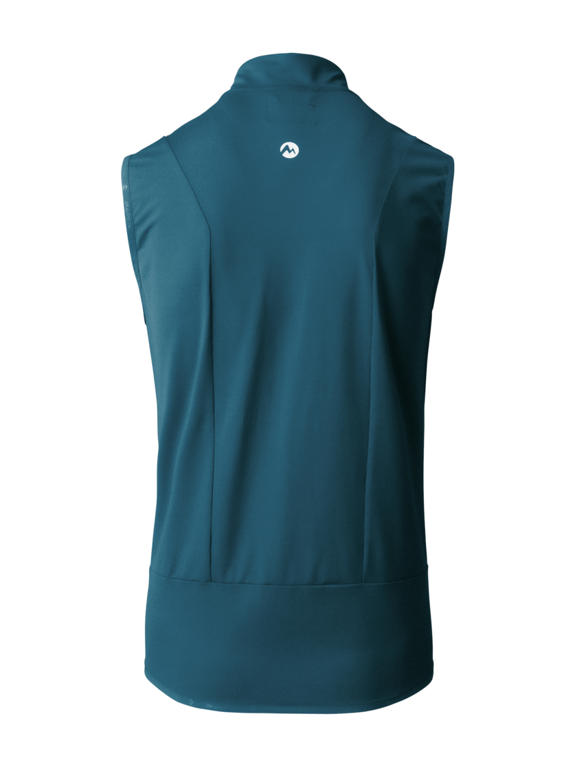Martini Sportswear - ALPMATE Hybrid Vest G-Loft® M - Westen in poseidon - Rückansicht - Herren