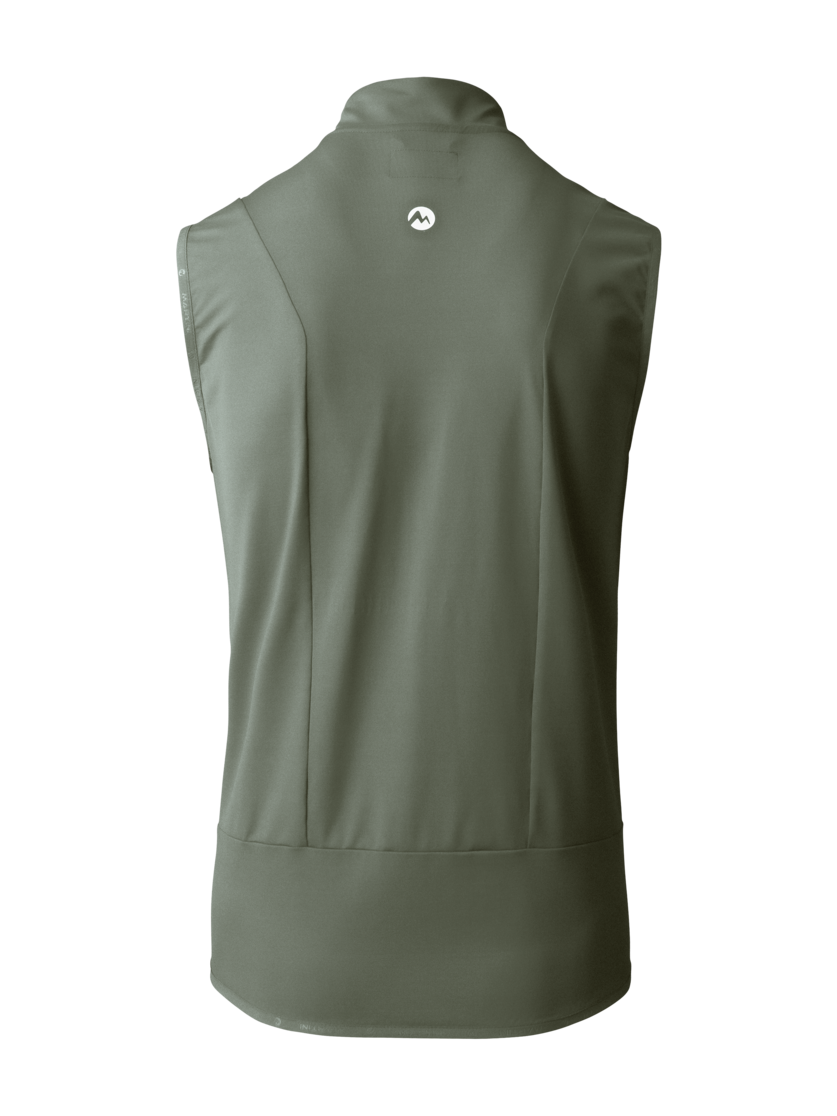 Martini Sportswear - ALPMATE Hybrid Vest G-Loft® M - Westen in mosstone - Rückansicht - Herren