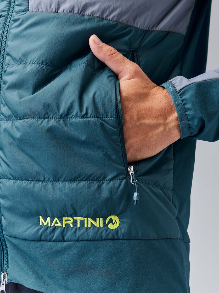 Martini Sportswear - HIGHVENTURE Hybrid Jacket Primaloft® Gold M - Hybridjacken in mosstone-greenery - Detail 2 - Herren