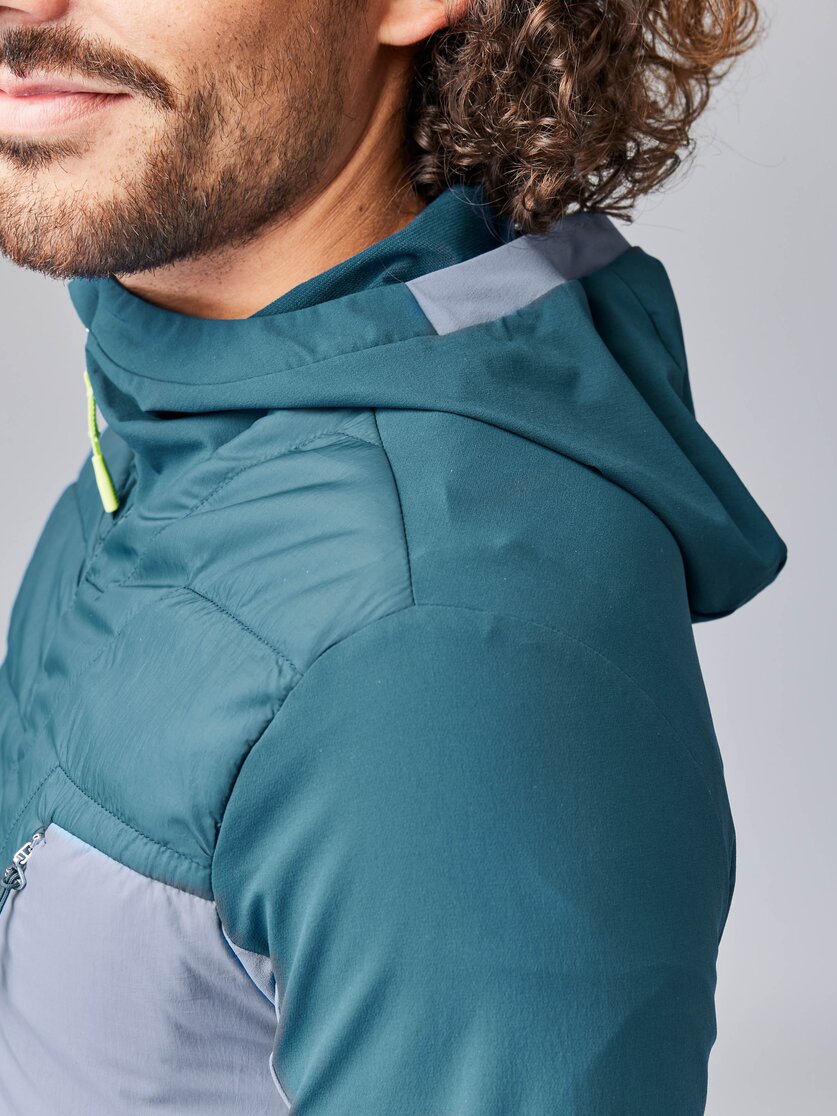 Martini Sportswear - HIGHVENTURE Hybrid Jacket Primaloft® Gold M - Hybridjacken in mosstone-greenery - Detail 4 - Herren
