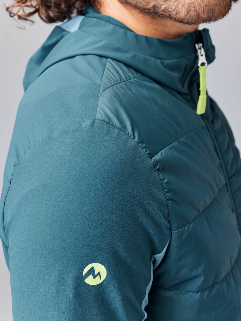Martini Sportswear - HIGHVENTURE Hybrid Jacket Primaloft® Gold M - Hybridjacken in mosstone-greenery - Detail 5 - Herren