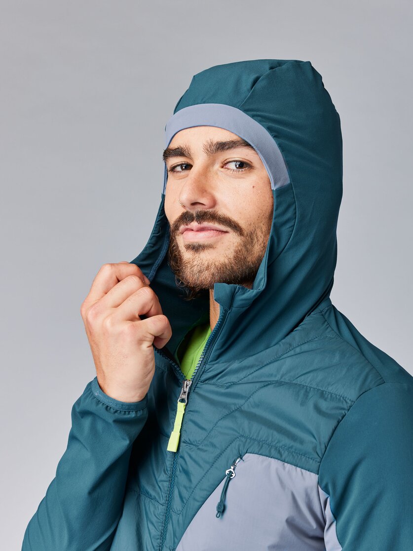 Martini Sportswear - HIGHVENTURE Hybrid Jacket Primaloft® Gold M - Hybridjacken in mosstone-greenery - Detail 6 - Herren
