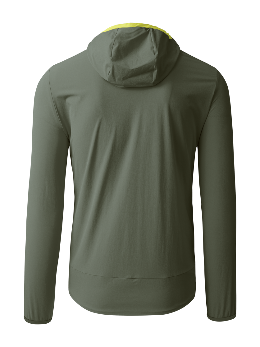 Martini Sportswear - HIGHVENTURE Hybrid Jacket Primaloft® Gold M - Hybridjacken in mosstone-greenery - Rückansicht - Herren