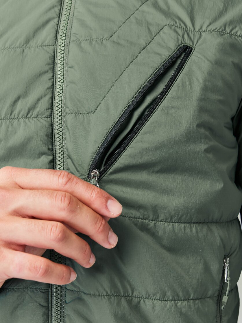 Martini Sportswear - NEVERREST Hybrid Jacket G-Loft® M - Hybridjacken in mosstone-black - Detail 5 - Herren