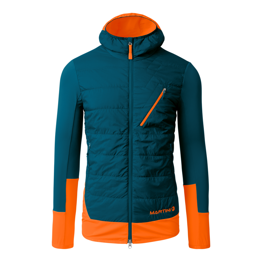 Martini Sportswear - NEVERREST Hybrid Jacket G-Loft® M - Hybridjacken in poseidon-fire - Vorderansicht - Herren