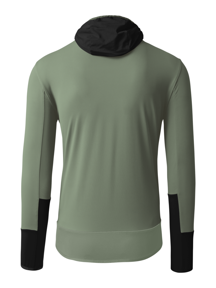 Martini Sportswear - NEVERREST Hybrid Jacket G-Loft® M - Hybridjacken in mosstone-black - Rückansicht - Herren
