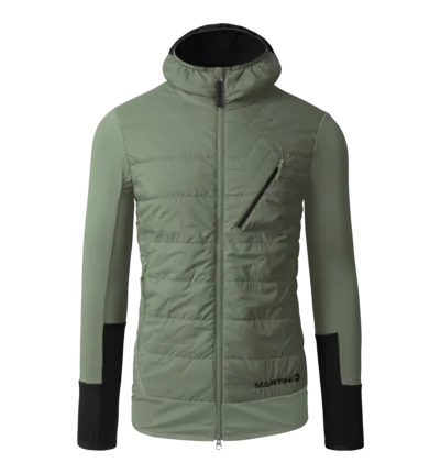 Martini Sportswear - NEVERREST Hybrid Jacket G-Loft® M - Giacche ibride in mosstone-black - vista frontale - Uomo