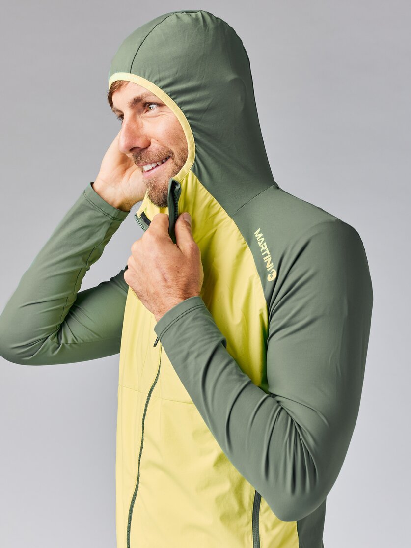 Martini Sportswear - TREKTECH Hybrid Jacket M - Hybridjacken in mosstone-greenery - Detail 3 - Herren