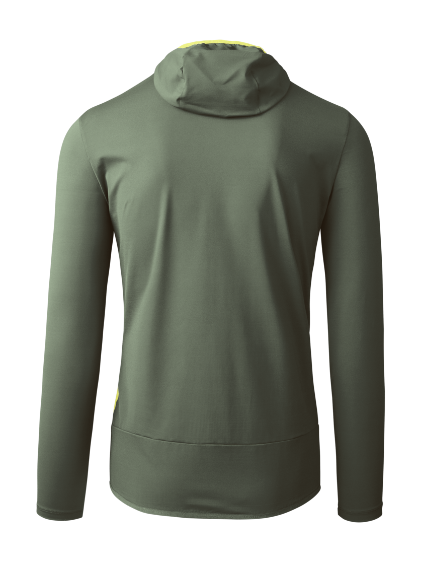 Martini Sportswear - TREKTECH Hybrid Jacket M - Giacche ibride in mosstone-greenery - vista posteriore - Uomo