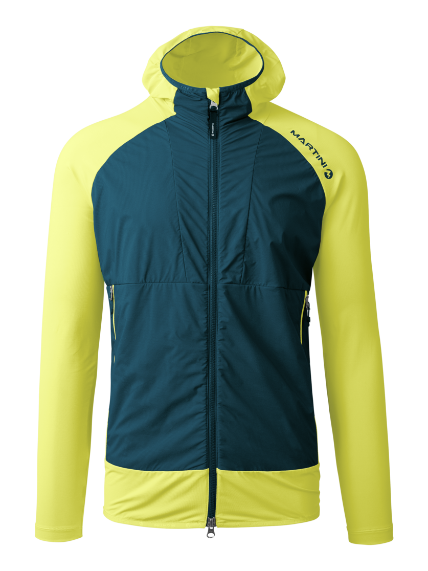 Martini Sportswear - TREKTECH Hybrid Jacket M - Hybridjacken in greenery-poseidon - Vorderansicht - Herren