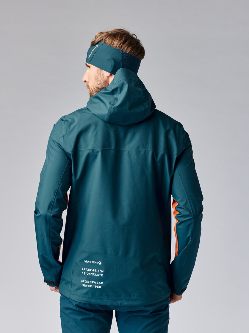Martini Sportswear - TREKTECH 2.5L Jacket M - Hardshell Jacken in poseidon-moon - Rückansicht Model - Herren