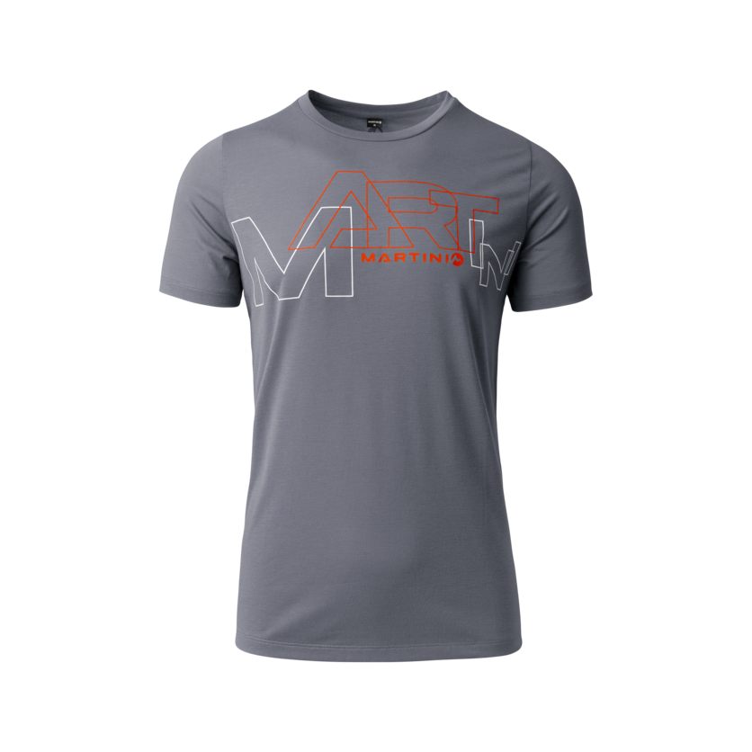 Martini Sportswear - HIGHVENTURE Shirt Dynamic M - T-Shirts in shadow-saffron - front view - Men