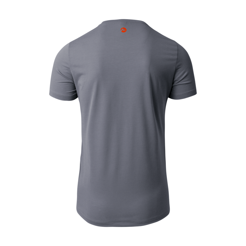 Martini Sportswear - HIGHVENTURE Shirt Dynamic M - T-Shirts in shadow-saffron - rear view - Men