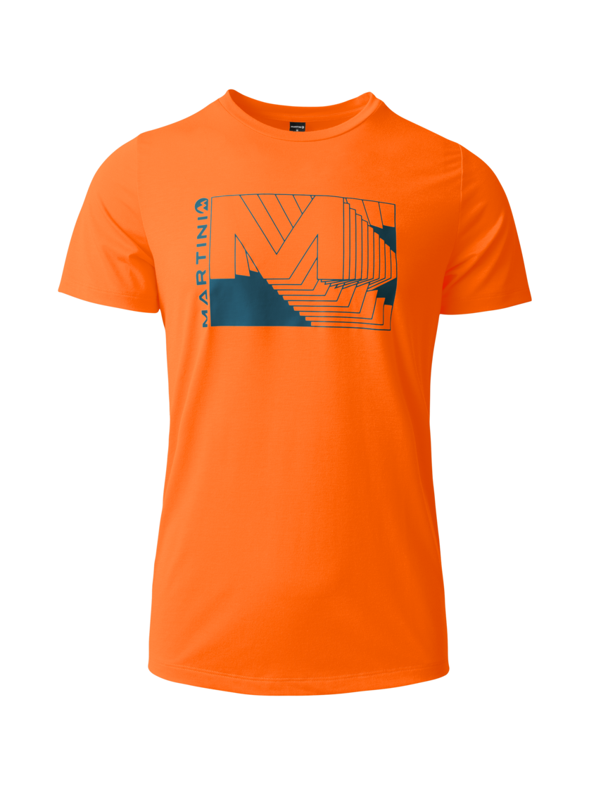 Martini Sportswear - HILLCLIMB Shirt M - T-Shirts in fire-poseidon - vista frontale - Uomo
