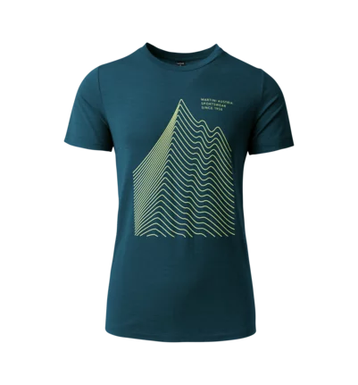 Martini Sportswear - TREKTECH Shirt Dynamic M - T-Shirts in poseidon-greenery - Vorderansicht - Herren