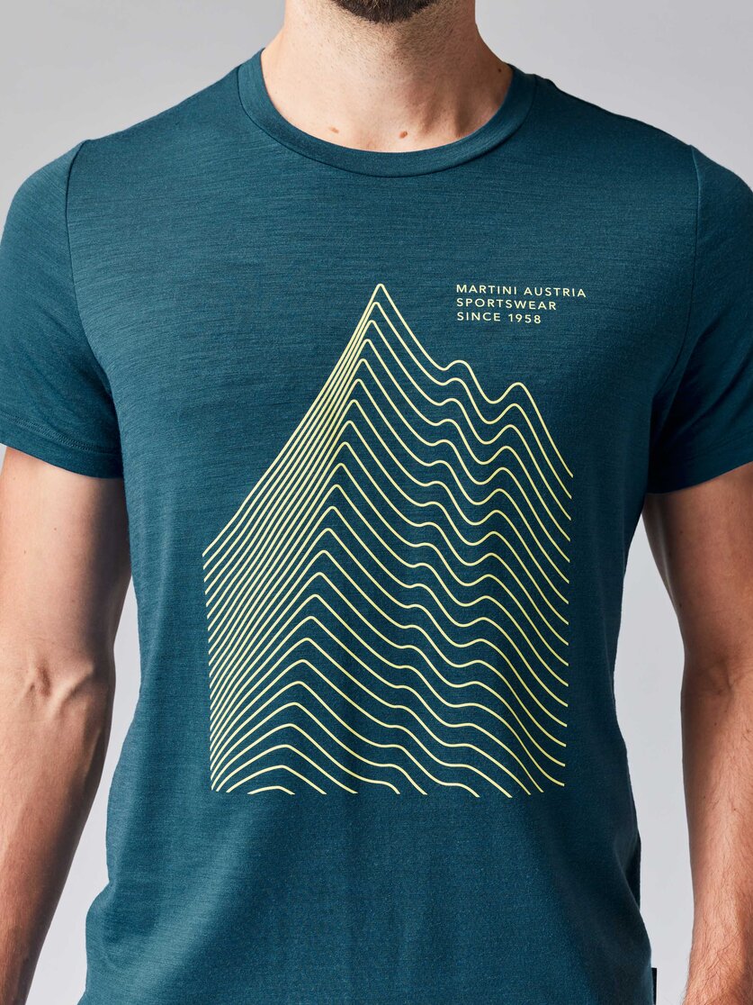 Martini Sportswear - TREKTECH Shirt Dynamic M - T-Shirts in mosstone-greenery - Detail 1 - Men