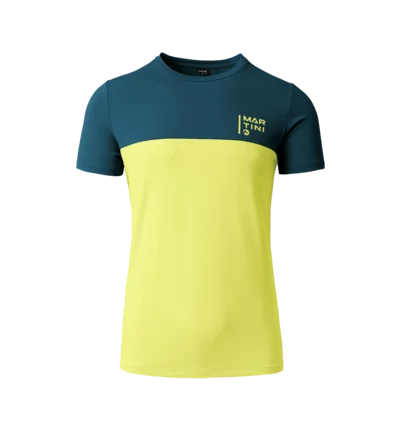Martini Sportswear - HIGHVENTURE Shirt Straight M - T-Shirts in greenery-poseidon - vista frontale - Uomo