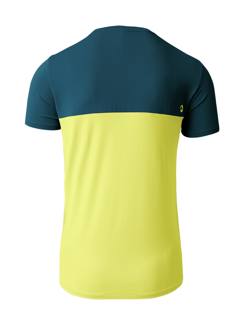 Martini Sportswear - HIGHVENTURE Shirt Straight M - T-Shirts in greenery-poseidon - vista posteriore - Uomo