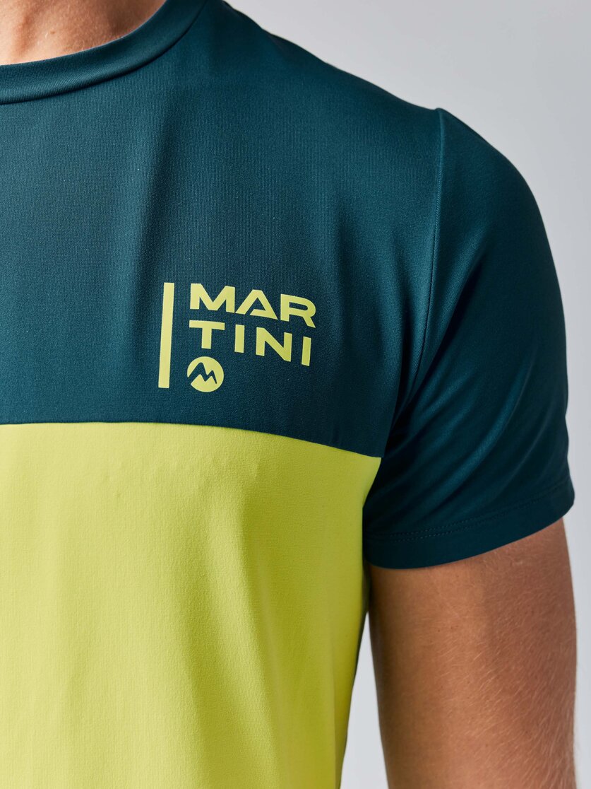 Martini Sportswear - HIGHVENTURE Shirt Straight M - T-Shirts in mosstone-black - Detail 1 - Herren