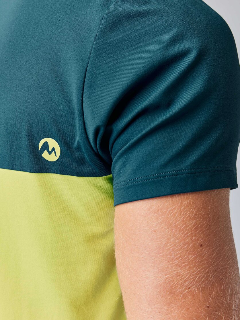 Martini Sportswear - HIGHVENTURE Shirt Straight M - T-Shirts in mosstone-black - Detail 2 - Herren