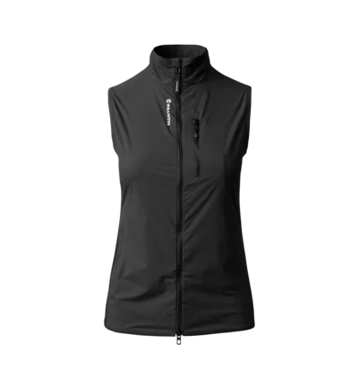 Martini Sportswear - PACEMAKER Hybrid Vest W - Westen in black-white - Vorderansicht - Damen