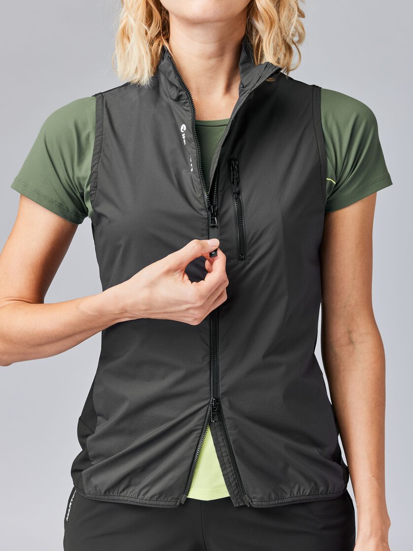 Martini Sportswear - PACEMAKER Hybrid Vest W - Outdoor vests in poseidon-solar-moon - Detail 2 - Women