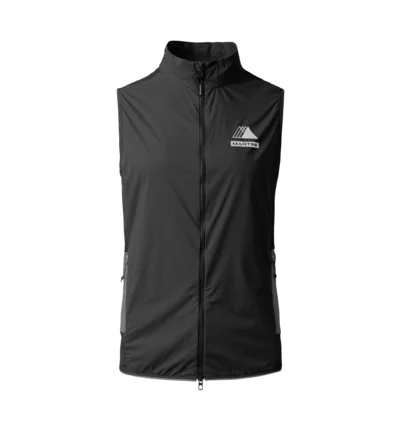 Martini Sportswear - PACEMAKER Hybrid Vest M - Westen in black-steel - Vorderansicht - Herren