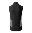 Martini Sportswear - PACEMAKER Hybrid Vest M - Outdoor vests in black-steel - rear view - Men