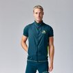 Martini Sportswear - PACEMAKER Hybrid Vest M - Outdoor vests in black-steel - front view model - Men