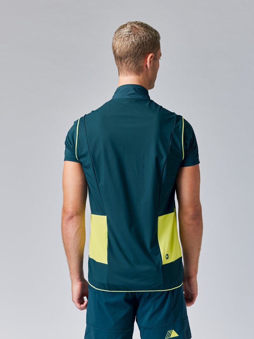 Martini Sportswear - PACEMAKER Hybrid Vest M - Westen in black-steel - Rückansicht Model - Herren