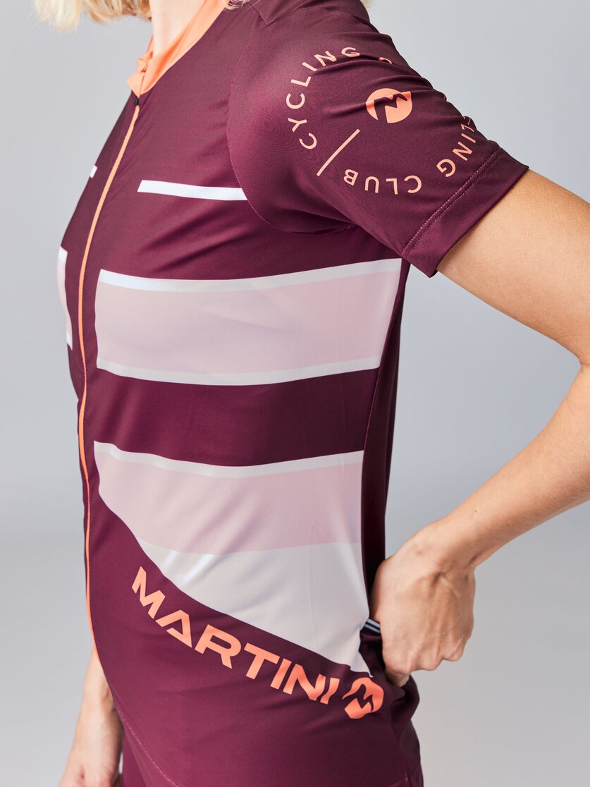 Martini Sportswear - FLOWTRAIL Zip Shirt Dynamic W - T-Shirts in black-steel - Dettaglio 4 - Donna