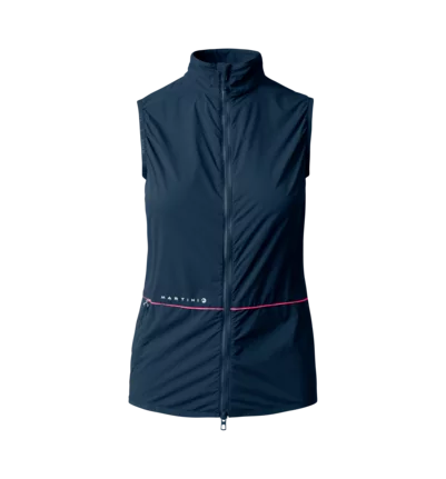 Martini Sportswear - FLOWTRAIL Vest W - Westen in true navy - Vorderansicht - Damen