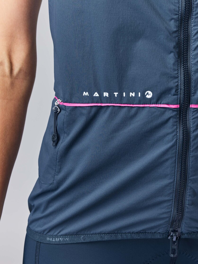 Martini Sportswear - FLOWTRAIL Vest W - Westen in black - Detail 5 - Damen