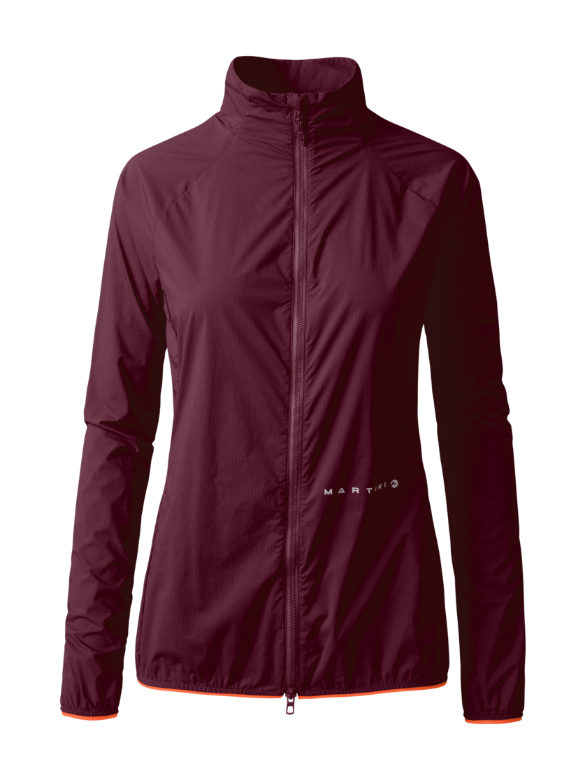 Martini Sportswear - FLOWTRAIL Jacket W - Windbreaker jackets in fairy tale - front view - Women