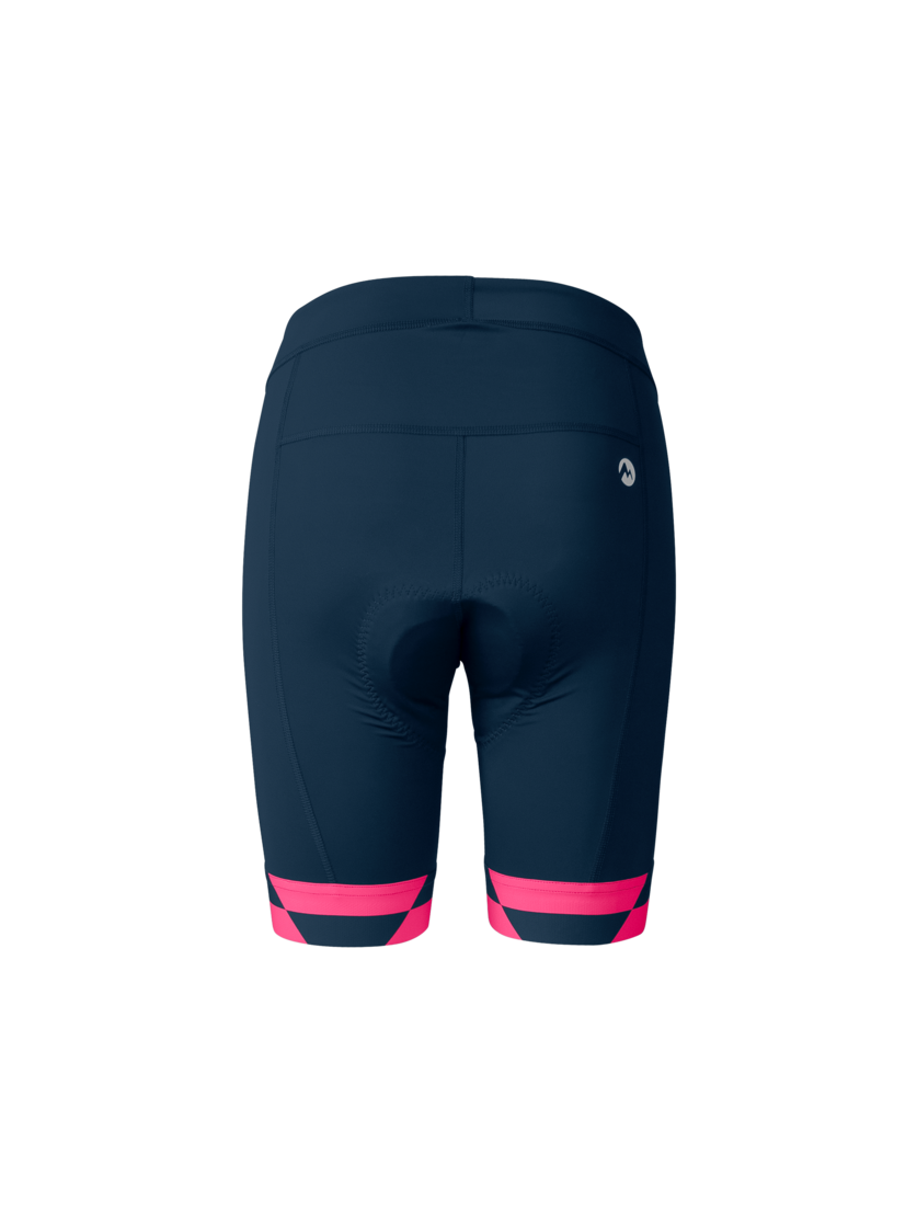 Martini Sportswear - FLOWTRAIL Shorts W - Shorts in true navy-blush - vista posteriore - Donna
