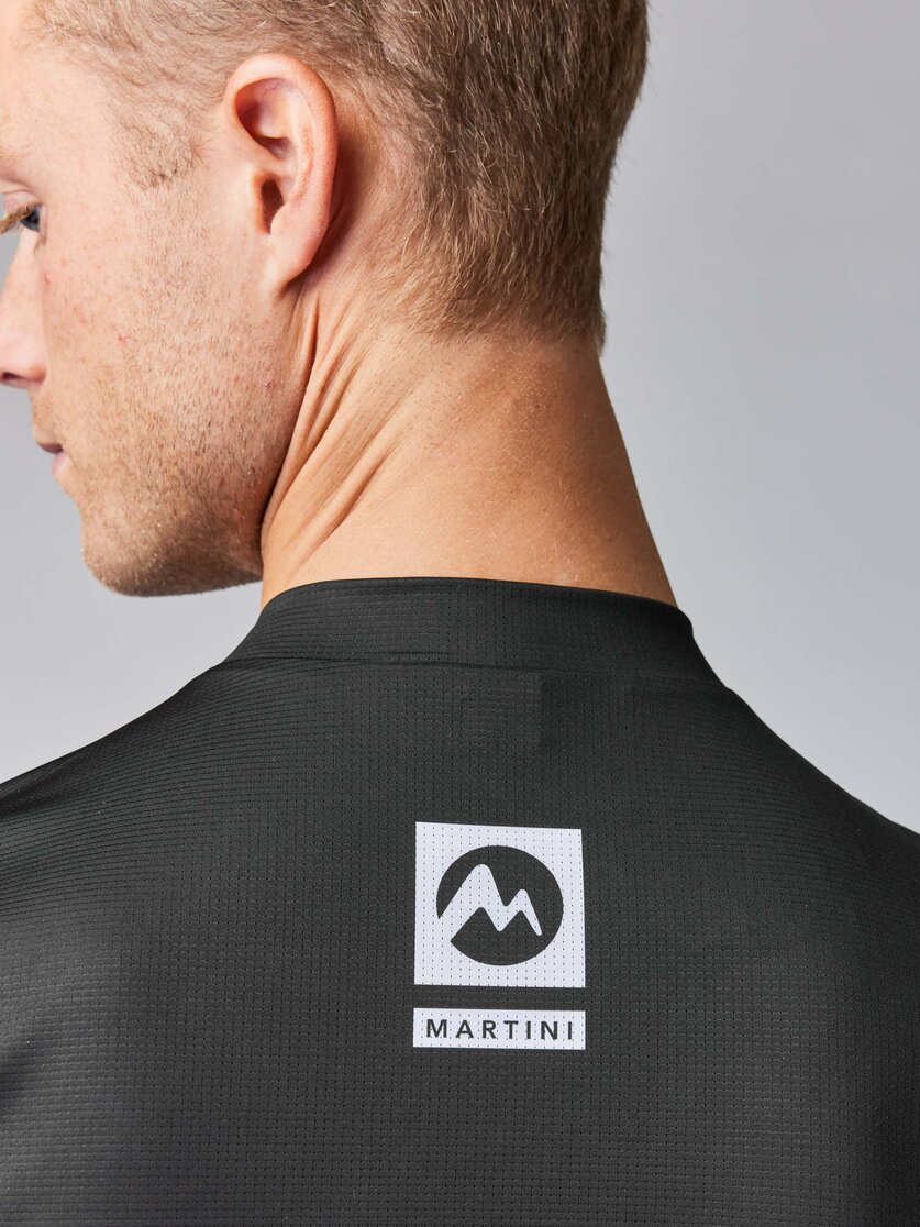 Martini Sportswear - FLOWTRAIL Halfzip Shirt Straight M - T-Shirts in mosstone-greenery - Dettaglio 1 - Uomo