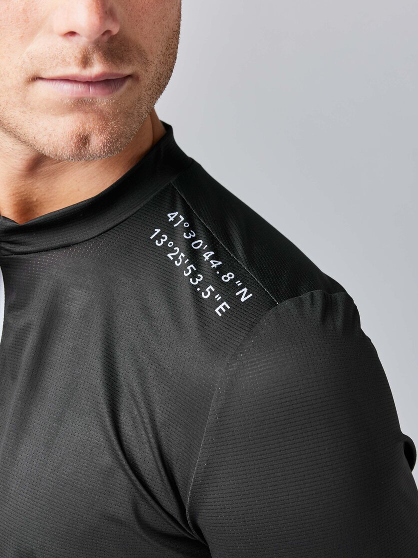 Martini Sportswear - FLOWTRAIL Halfzip Shirt Straight M - T-Shirts in mosstone-greenery - Dettaglio 4 - Uomo