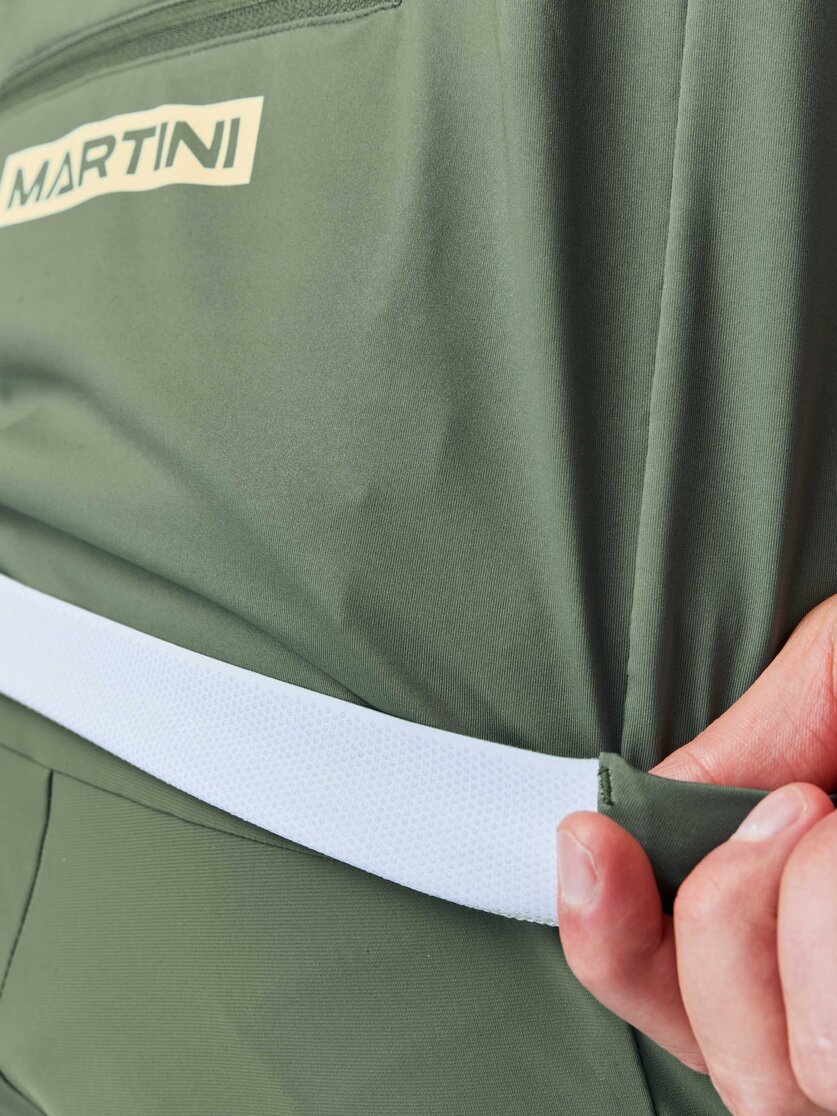Martini Sportswear - FLOWTRAIL Halfzip Shirt Dynamic M - T-Shirts in mosstone-greenery - Detail 2 - Herren
