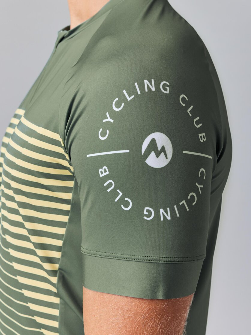Martini Sportswear - FLOWTRAIL Halfzip Shirt Dynamic M - T-Shirts in mosstone-greenery - Detail 5 - Herren